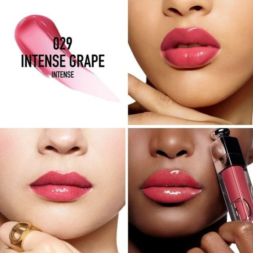 Dior Addict Lip Maximizer 029 Intense Grape - Volumizing and Hydrating Lip Gloss for a Plump, Glossy Finish (6ml) - 2