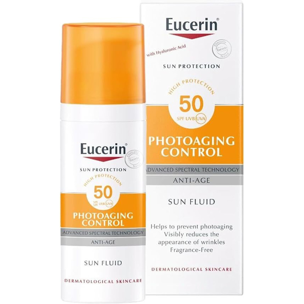 Eucerin Face Sunscreen Photoaging Control Anti-Age Sun Fluid, 50ml - 1