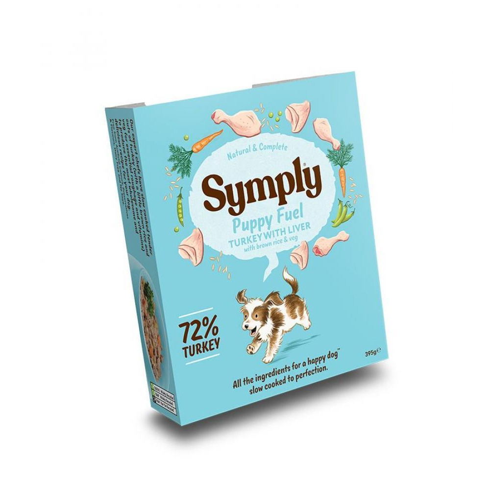 سيمبلي بابي - ديك رومي وأرز بني وخضار - كيس - صندوق - 7*395 جم - 1