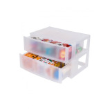 Большой Органайзер-Штабелер Pearl Life С 2 Ящиками, полупрозрачный - 1 miniature