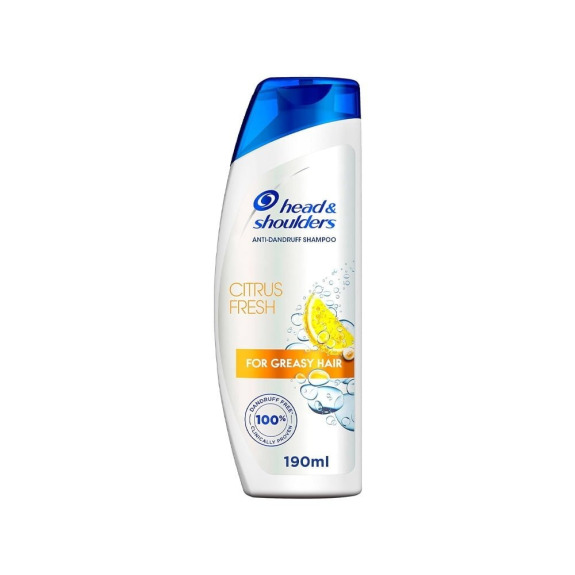 Head and  Shoulders citrus fresh shampoo 190ml