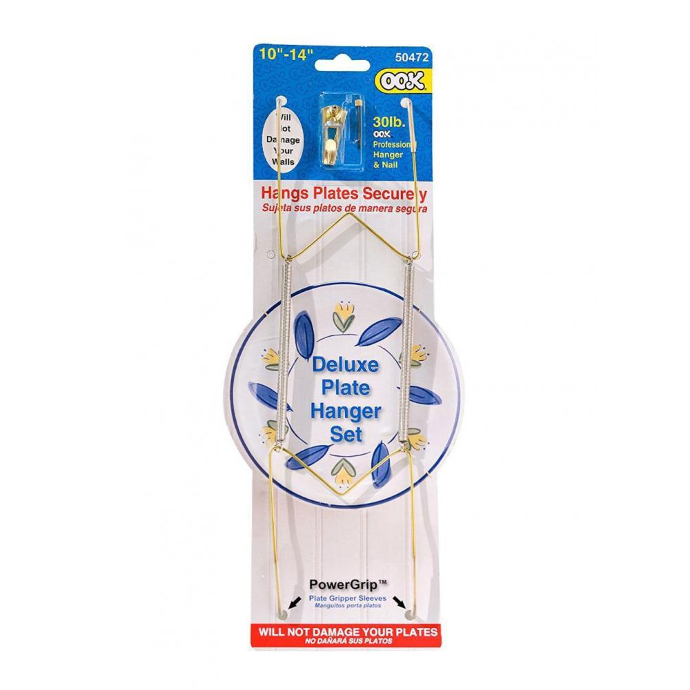 Ook Plate Hanger 10-14" 30 Lbs - 1