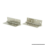 Homesmiths Bearing Hinges 4 inch Chrome Plated - 2 miniature