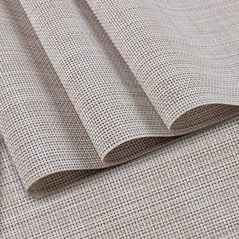 YISK, Place mats, Set of 4 heat insulation and stain resistant, 45x30 cm, Beige - 2