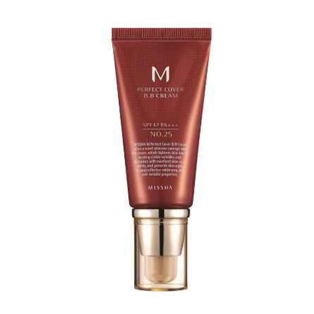 MISSHA - COVER B.B CREAM NO.25 (Warm Beige) - 1