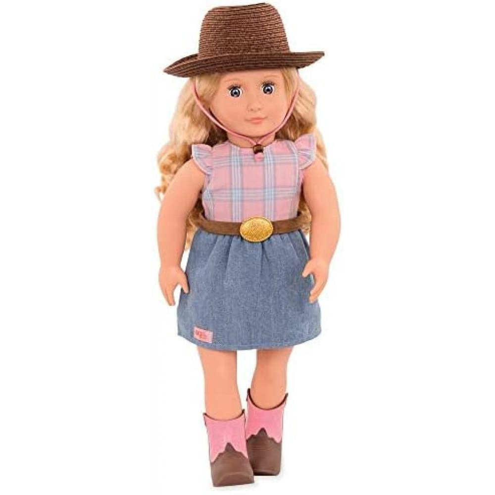 Our Generation Lea Rose Cowgirl Doll with Skirt - 1