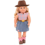 Our Generation Lea Rose Cowgirl Doll with Skirt - 1 miniature