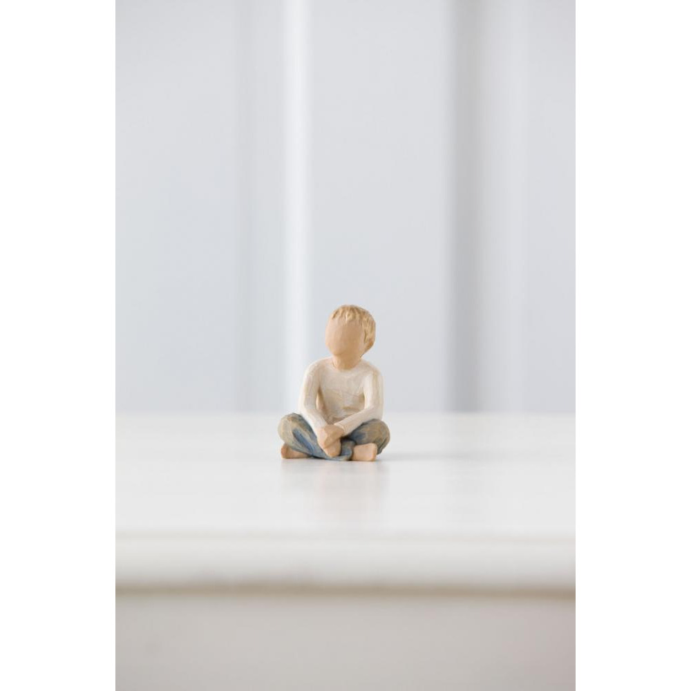 شجرة الصفصاف - تمثال طفل خيالي - 1