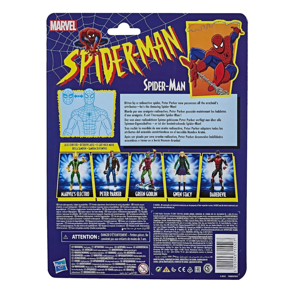 Hasbro Toy Retro Collection spiderman Marvel  - 4