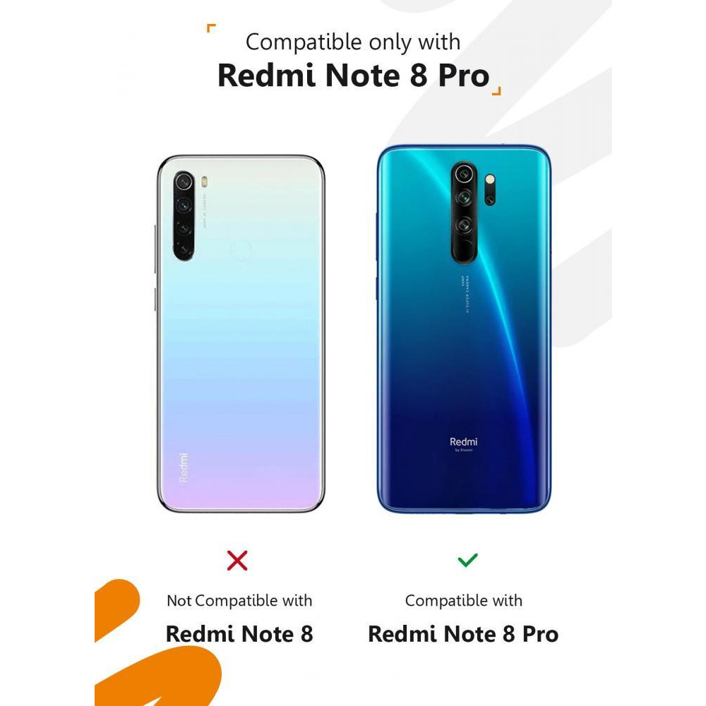 for Redmi Note 8 Pro Case, Shockproof Protective Phone Case Cover for Redmi Note 8 Pro, with Garfield Superman Pattern - 6