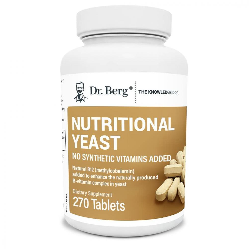 Dr.Berg Nutritional Yeast, 270 Tablets - 1