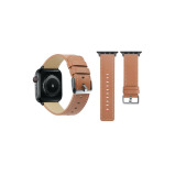 Perfii Genuine Leather Replacement Band For Apple Watch 41/40/38mm Series 8/7/6/5/4/SE - 2 miniature