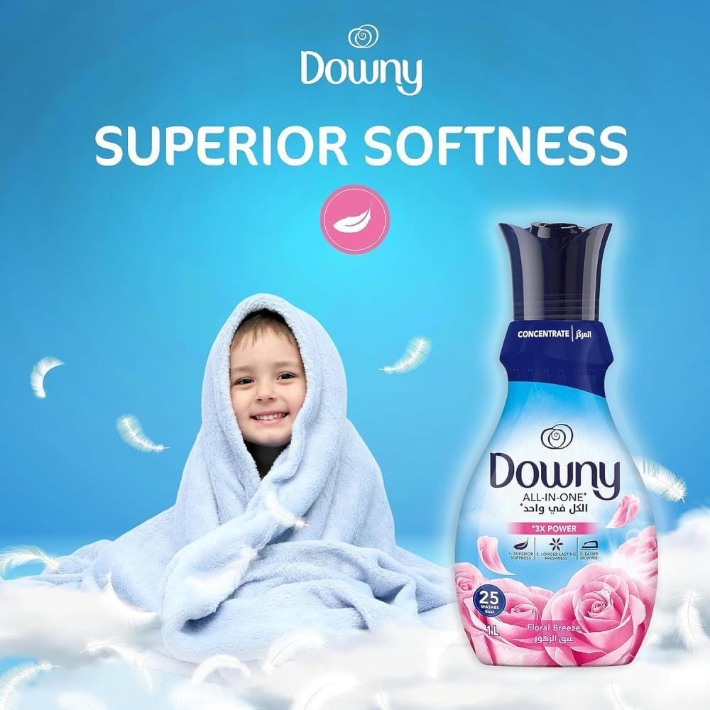 Downy, Fabric softener, Concentrate, Floral breeze, 33.8 fl. oz. (1 litre) - 5