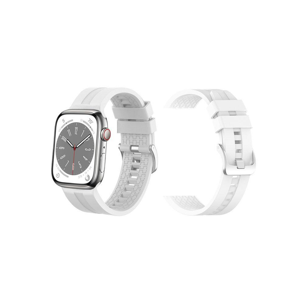 Perfii Silicone Replacement Band For Apple Watch 49, 45, 44, 42 mm Series Ultra 8/7/6/5/4 SE - 1