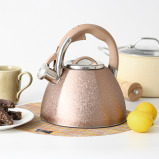 Fissman Whistling Kettle Goldy 3.0 Ltr (Stainless Steel) - 2 miniature