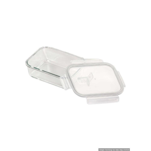 حاوية تخزين زجاجية تالا 990 مل مع غطاء بفتحات تهوية