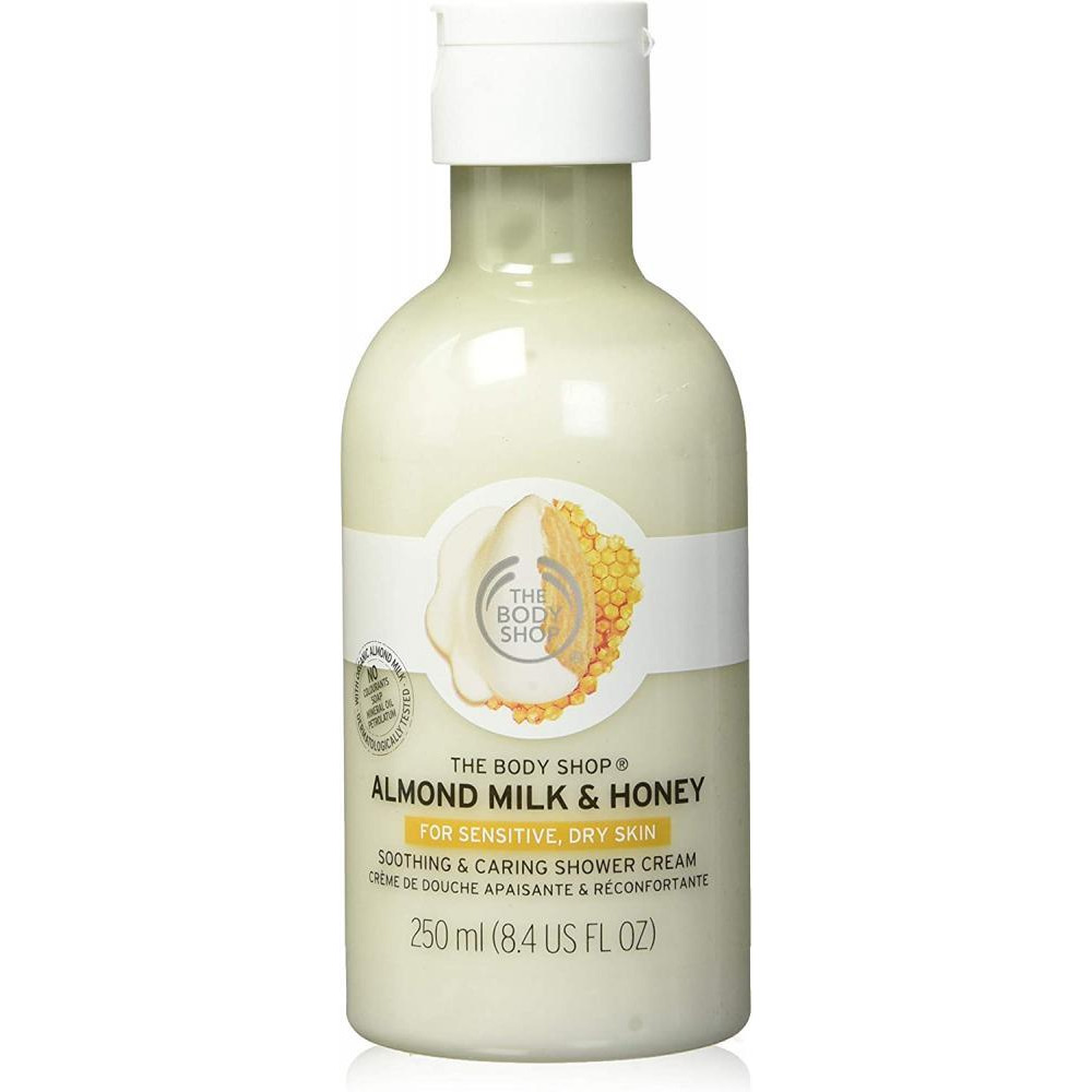 The Body shop Almond Milk & Honey Calming & caring Shower Cream 250 ml - 1