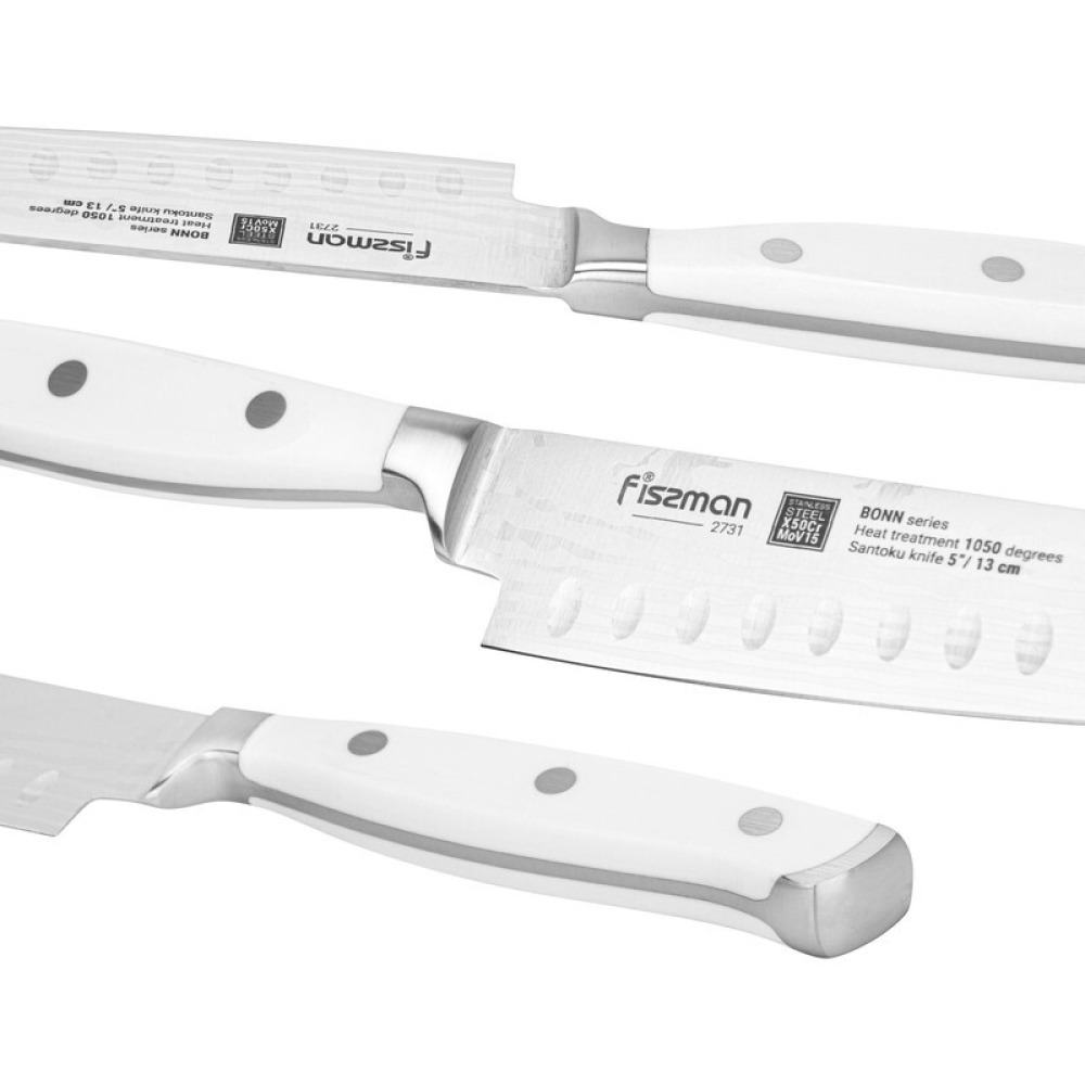 Fissman 5'' Santoku Knife Bonn Stainless Steel - 6