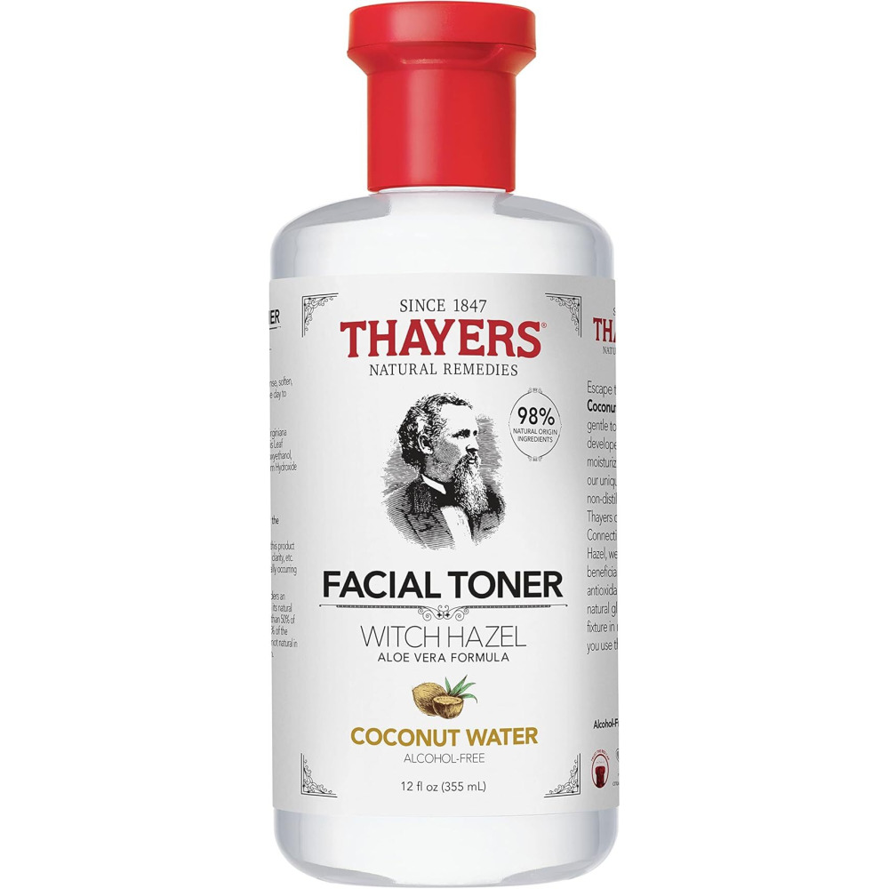 Thayers, Toner, Coconut water, Witch hazel with aloe vera formula, 355 ml - 1