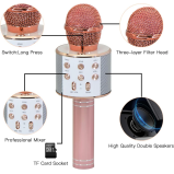 Wireless Microphone hifi speaker KARAOKE for kids, children toys - 1 miniature