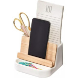 iDesign Eco Office Ceramic Tablet Stand White - 3 miniature