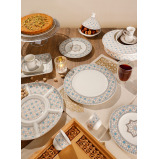 Rosa Arabesque Dates plate + lid, 15cm - 3 miniature