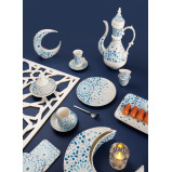 طبق حلويات روزا نجوم 21 سم - 3 miniature