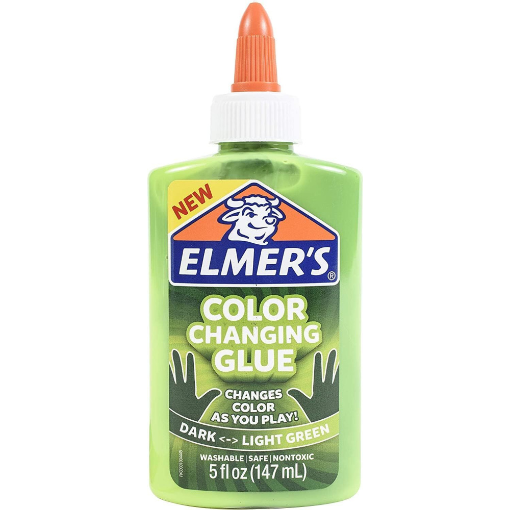 Glue Elmer's Color Changing Dark to Light Green 147ML - 1