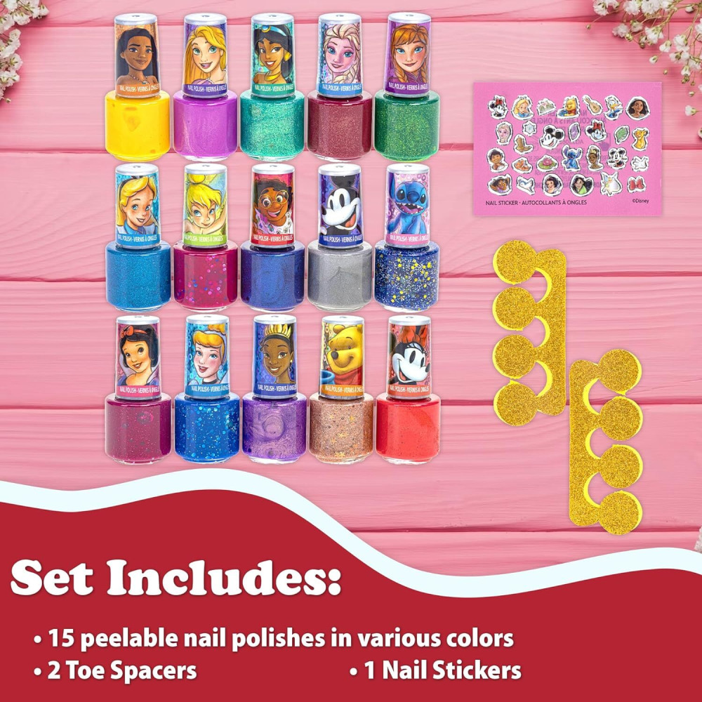 Disney 100th - Townley Girl 18 Pieces Nail Polish Set - 3