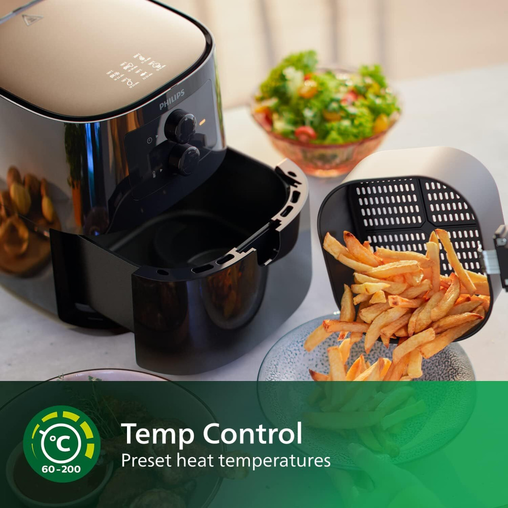 Philips Airfryer with Rapid Air Technology Black HD9200\/91 - 3