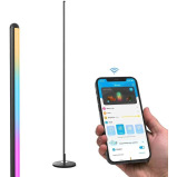 Govee RGBICW Smart Corner Floor Lamp - 3 miniature