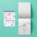 Набор Раскрасок Hinkler «Калейдоскоп» Unicorn Daydreams - 3 miniature