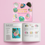 Hinkler Gold Foil Rock Art Kit - 3 miniature