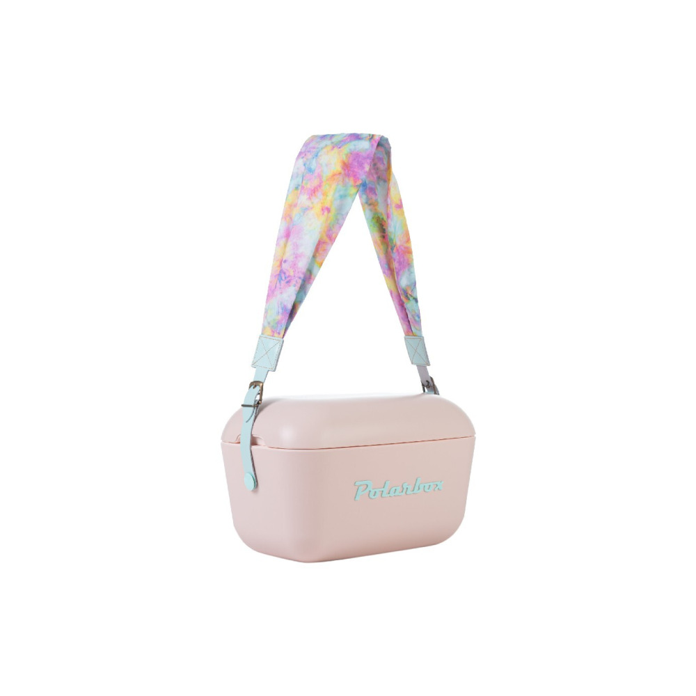 حزام Polarbox Tie Dye سماوي قابل للتبديل، مناسب تمامًا لصناديق التبريد سعة 20 لترًا و12 لترًا. - 3