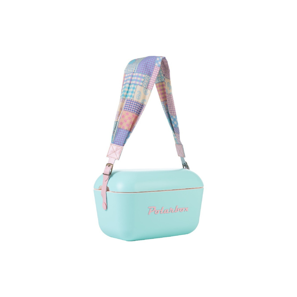 حزام بولار بوكس قابل للتبديل باللون الوردي، مناسب تمامًا لصناديق التبريد سعة 20 لترًا و12 لترًا. - 3