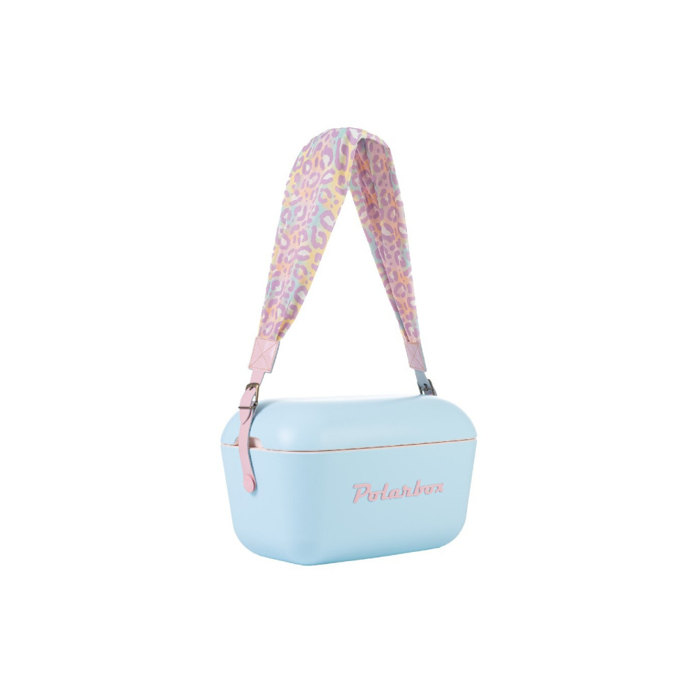 حزام بولار بوكس قابل للتبديل باللون الوردي، مناسب تمامًا لصناديق التبريد سعة 20 لترًا و12 لترًا. - 3