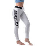 UAEJJ Jiu Jitsu Full Length Leggings for Women, White, size XS - 3 miniature