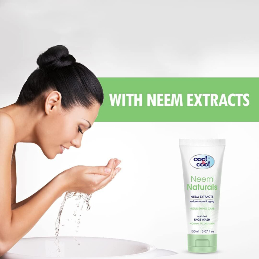 غسول الوجه كول آند كول نيم ناتشورالز 150 مل - 3