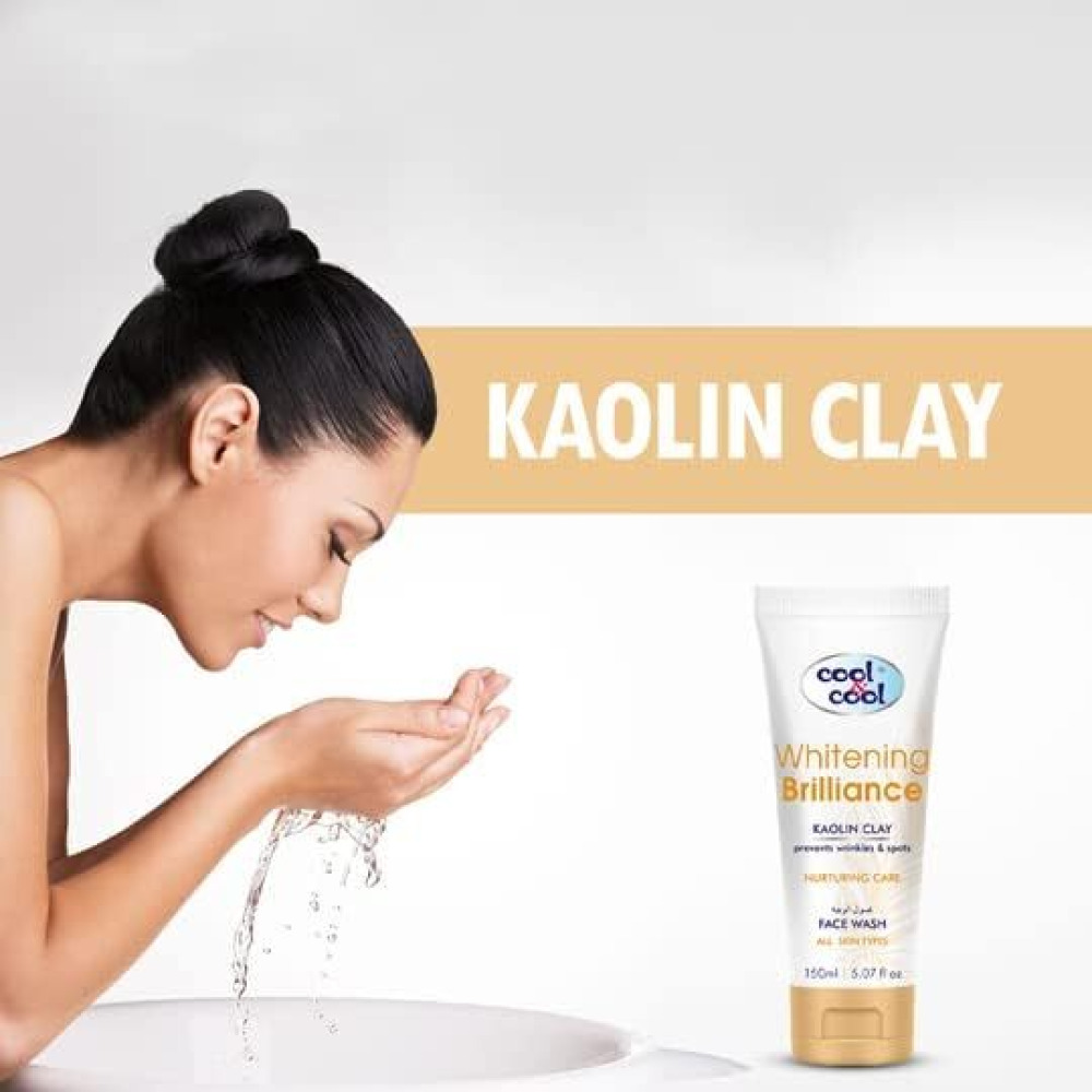 Cool & Cool Whitening Brilliance Face Wash for All Skin Types  150 ml - 3