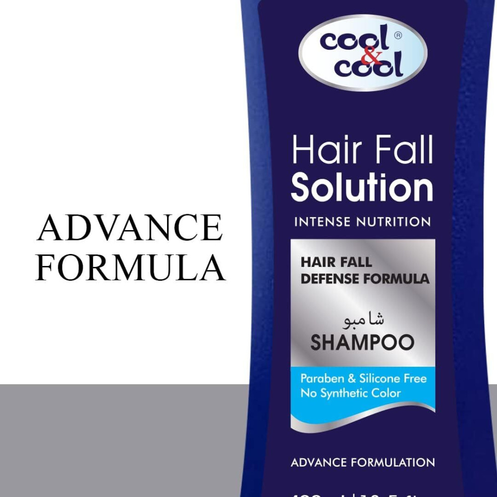Cool & Cool Shampoo Hair Fall Solution 400 ml - 3