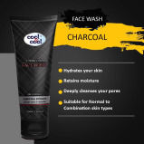 Cool & Cool Charcoal Men's Face Wash 225 ml - 3 miniature