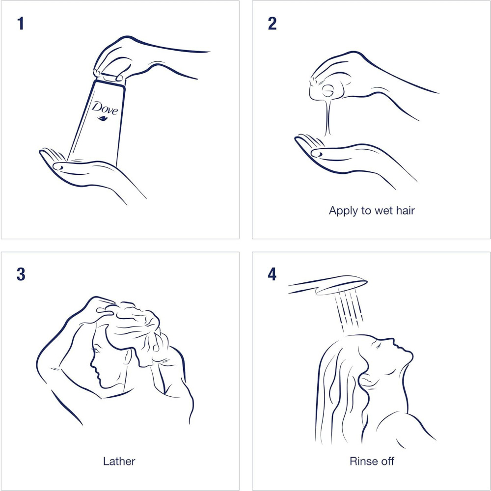 Dove Nourishing Secrets Shampoo Smoothing 355 ml - 3