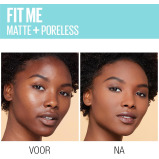 Maybelline New York Fit Me Matte And Poreless Foundation - 330 Toffee, 30 ml - 3 miniature