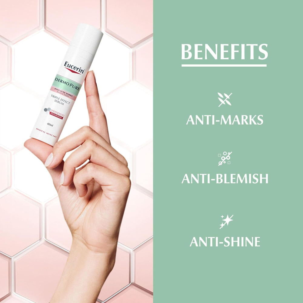 Eucerin DermoPurifyer Oil Control Triple Effect Face Serum with Thiamidol and Salicylic Acid 40 ml - 3