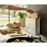 Joseph Joseph Folio Premium 3-Piece Chopping Board Set, Slimline Case for Organised Kitchen Storage, Large, Stainless Steel and Bamboo - 3 miniature