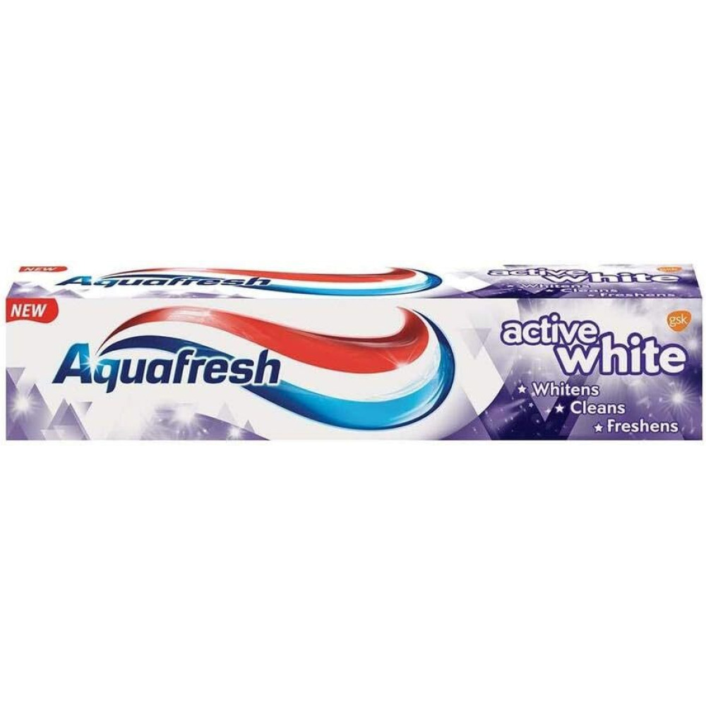 Зубная Паста Aquafresh ACTIVE WHITE, 125 мл - 3