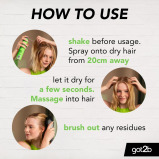 Schwarzkopf GOT2B Fresh It Up Dry Shampoo - Clean & Crisp, 200 ml - 3 miniature