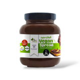 Healthy \& Tasty Vegan Hazelnut Chocolate Spread Keto friendly, No Palm Oil, No Added Sugar 350gm - 1 miniature