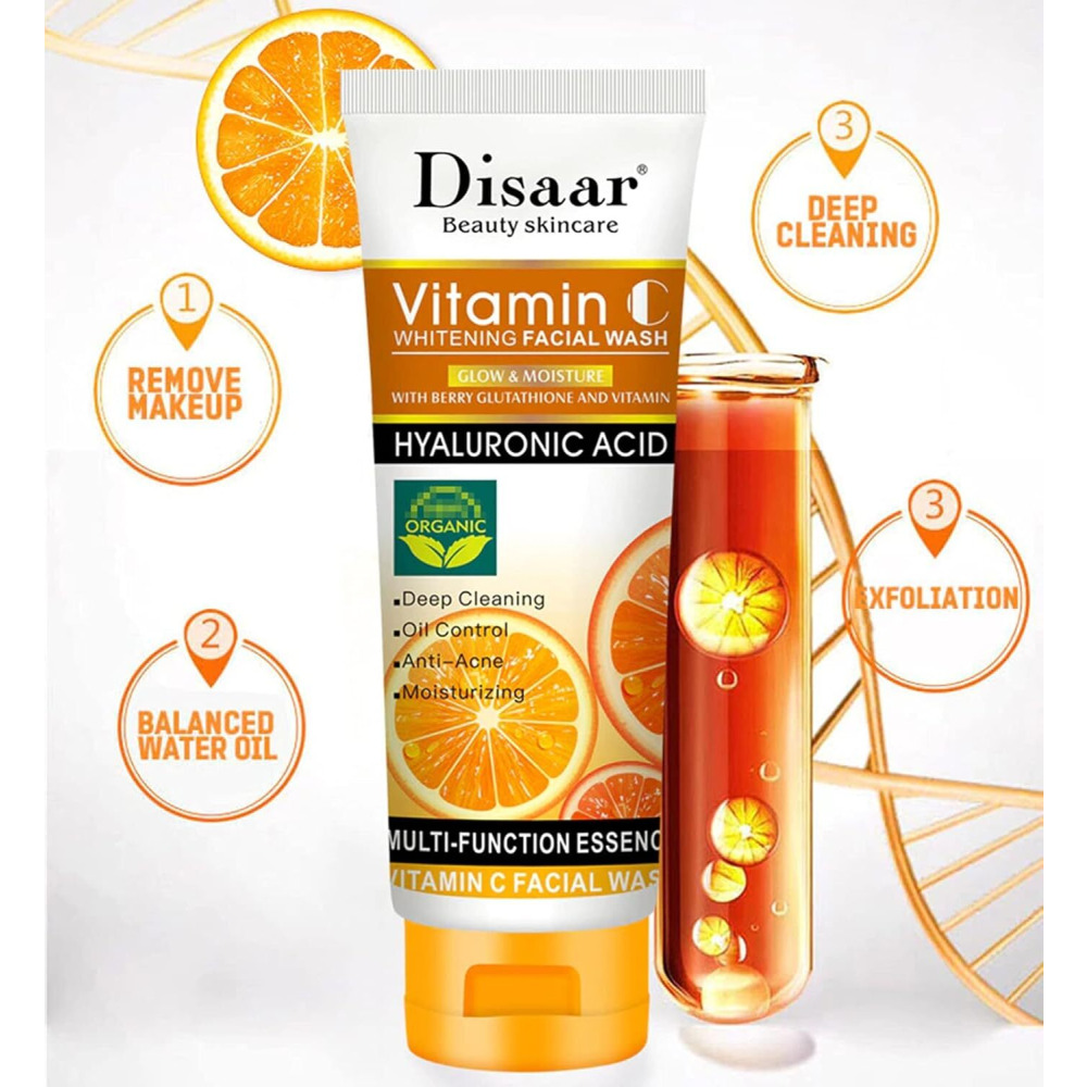 DISAAR, Beauty Skincare Пенка ДЛЯ Умывания С ВИТАМИНОМ С, 100 мл - 7
