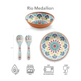 TarHong Rio Medallion Round Platter 14 inch - 5 miniature